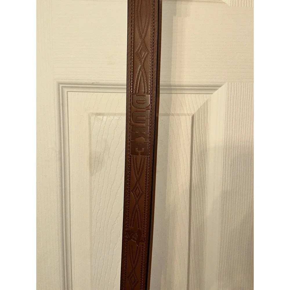 Men's Double Sided Black And Brown John Wayne Belt Size 44